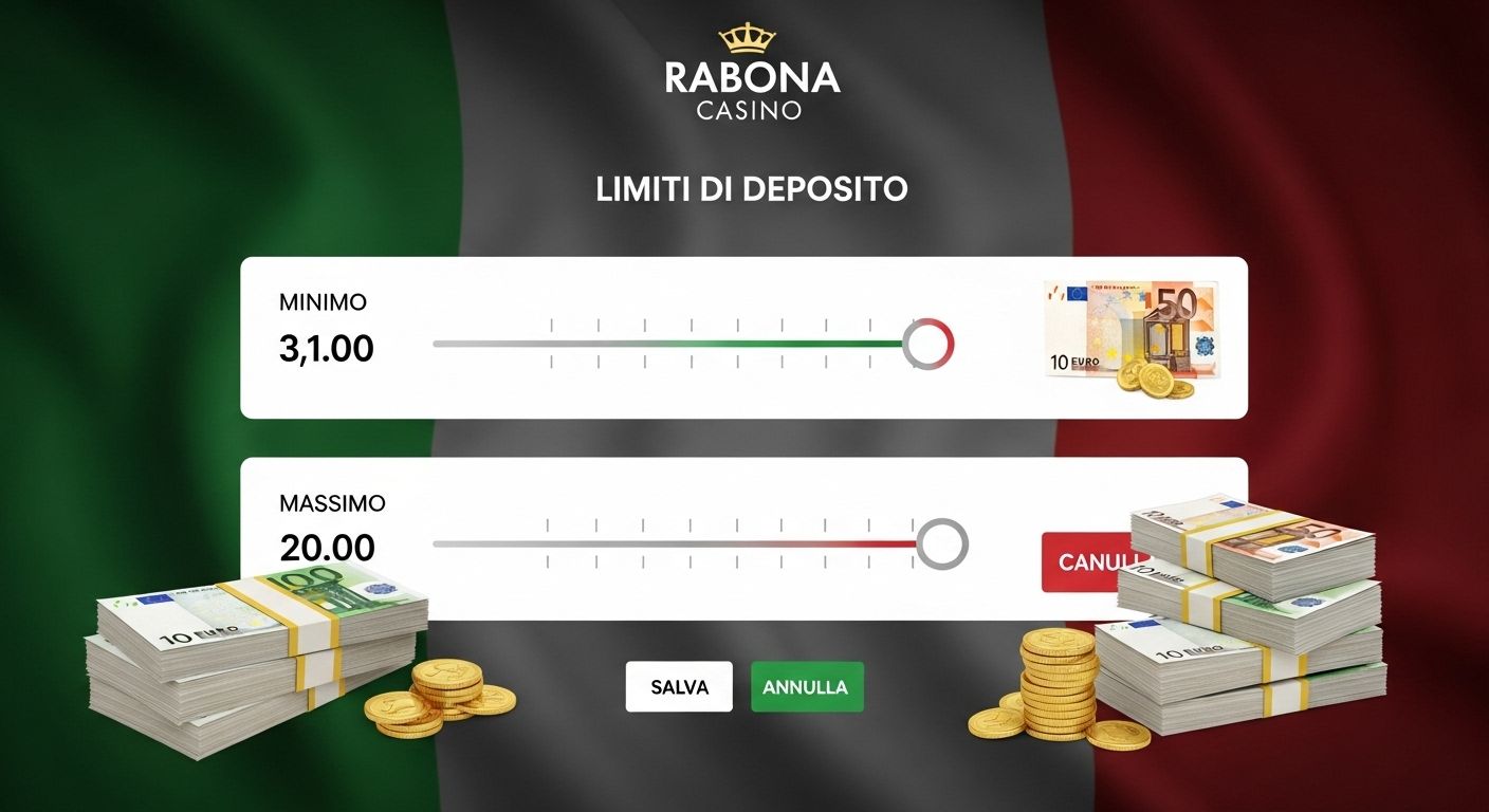 Limiti di deposito accepted payment methods