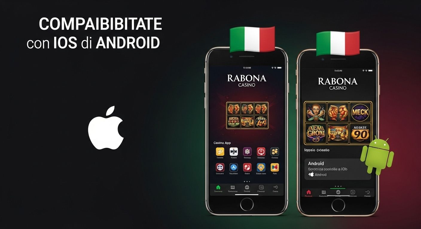 Compatibilità con iOS e Android live casino mobile